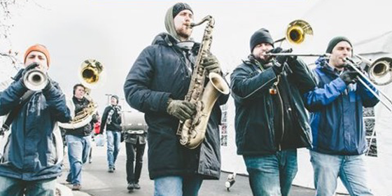 Second line in the winter
