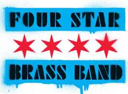 Four Star Brass Band Logo